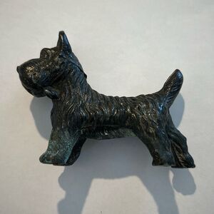 Vintage Metal Scottie Dog